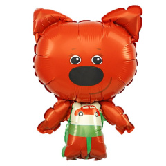 Шар (15"/38 см) Мини-фигура, Ми-ми-мишки, Лисичка, 1 шт.