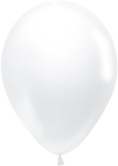S Шар (5''/13 см) Белый (005), пастель, 100 шт. (105005)