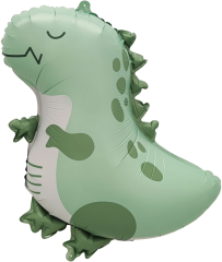 Шар (24"/61 см) Фигура, Динозаврик, Сатин, 1 шт. в уп.