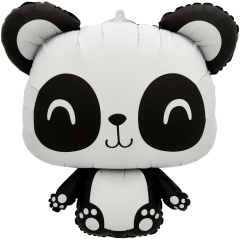 Шар (28''/71 см) Фигура, Маленькая панда, Сатин, 1 шт. в уп.