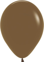 S Шар (12''/30 см) Кофе (074), пастель, 12 шт. (112074-12)